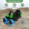24V Ride on Car, Electric Car, Kids' Electric Vehicles Outdoor Race Toy with 4 Strong Motors, Adjustable Seat, Music, LED Lights - 4 of 4