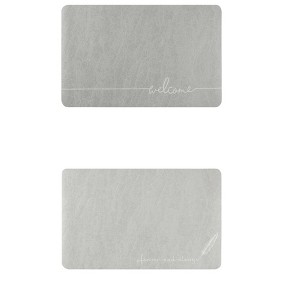 Unique Bargains Absorbent Quick Drying Non-Slip Rubber Backed Bath Mats 2 Pcs - 1 of 4