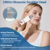Multifunctional Facial Device 6-in-1 - Ultrasonic Skin Scrubber RF EMS LED Light Therapy Wand - Face Tightening Tool for Women - White - 3 of 4