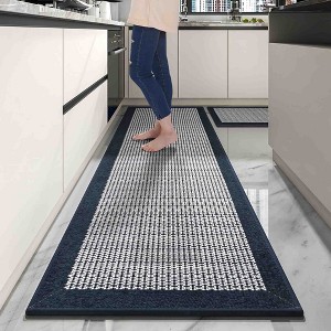 BAGOKIE Non Slip Kitchen Rug Set of 2 - 1 of 4