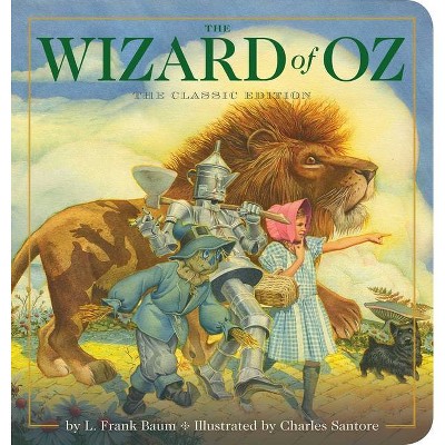 The Wizard of Oz Oversized Padded Board Book - (Oversized Padded Board Books) by  L Frank Baum