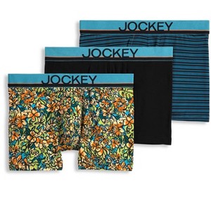 Jockey Men's Casual Cotton Stretch 4" Trunk - 3 Pack - 1 of 3