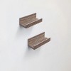 AZL1 Life Concept Bookshelf Floating Wall Shelf Wall Mounted Wood Shelves Hanging Wall Decor Home Room Coffee Shop, Beige, 10.04"*3.94"*1.97" - 4 of 4