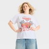 Women's Disney Cars Short Sleeve Graphic T-Shirt - White - 2 of 3