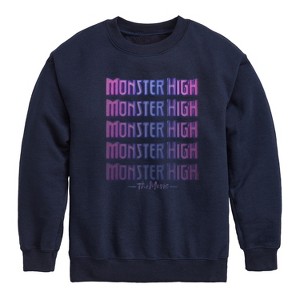 Boys' - Mattel - MH The Movie Logo Graphic Long Sleeve Fleece Sweatshirt - 1 of 4