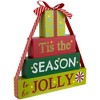 Northlight Lighted "Tis The Season To Be Jolly" Christmas Decoration - 11.75" - 4 of 4