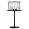 21.5" Metal/Crystal Bevin Table Lamp (Includes LED Light Bulb) Black - JONATHAN Y: Set of 2, E12 Base, Nightstand & End Table Compatible - image 2 of 4