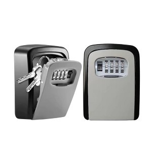 Maison Large Key Lock Box: Resettable Combo, Waterproof & Portable. Perfect for Home, Office & Outdoor Use. Secure Your Keys Anywhere - 1 Pack - 1 of 4