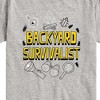 Boys' - Instant Message - Backyard Survivalist Short Sleeve Graphic T-Shirt - 2 of 4