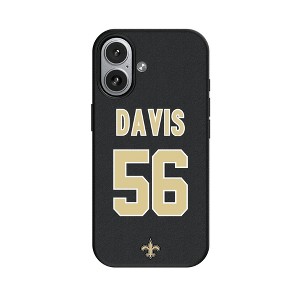 NFL New Orleans Saints Players Game Tactic MagSafe Compatible Cell Phone Case for Apple iPhone 17 Series - 1 of 4