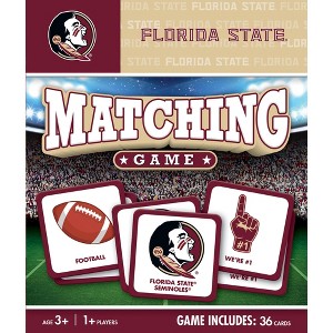 MasterPieces Officially Licensed NCAA Florida State Seminoles Matching Game for Kids and Families - 1 of 4