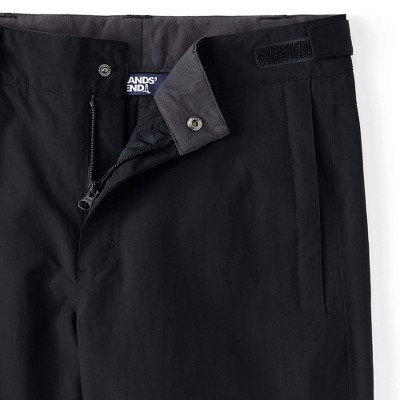 Мужские брюки Lands' End Men's Squall Waterproof Insulated Snow Pants - X Large - Black — фото 6