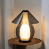 JONATHAN Y Opal 13" Modern Contemporary Plant-Based PLA 3D Printed Dimmable (Includes LED Light Bulb) Table Lamp - 2 of 4