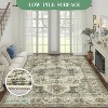 Entryway Runner Rug, Washable Ultra-Thin Non-Slip Vintage Farmhouse Accent Carpet, Indoor Floor Mat for Hallway,Kitchen,Bathroom,Laundry - 4 of 4