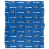 Middle Tennessee State University Logo Pattern Silky 50x60 Blanket, 1 Sided - 2 of 4
