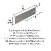 Amerock Ladera Backplate for Cabinet Knobs and Pulls - 3 of 4