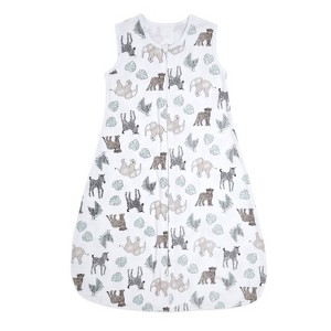 aden + anais essentials Cotton Easy Swaddle Wrap Sleeping Bag - Jungle Animals - 1 of 4
