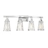 Savoy House Albany 4 - Light Vanity in  Polished Chrome - 3 of 4