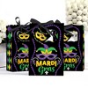 Big Dot of Happiness Colorful Mardi Gras Mask - Masquerade Party Favor Boxes - Set of 12 - 3 of 4