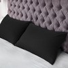 PiccoCasa Luxury Brushed Microfiber Envelope Closure Pillowcases 2 Pcs - 3 of 4