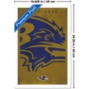 Trends International NFL Baltimore Ravens - Logo 25 Framed Wall Poster Prints - 3 of 4