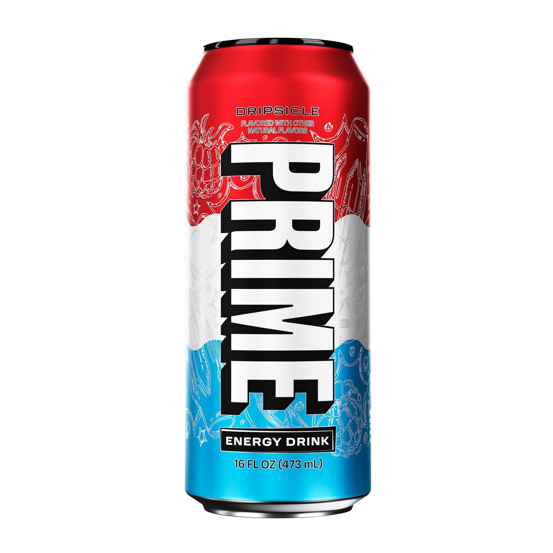 Prime Dripsicle Energy Drink - 16 fl oz Can