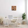 Stupell Industries Dog Playing Soccer Black Framed Floater Canvas Wall Art - 2 of 4