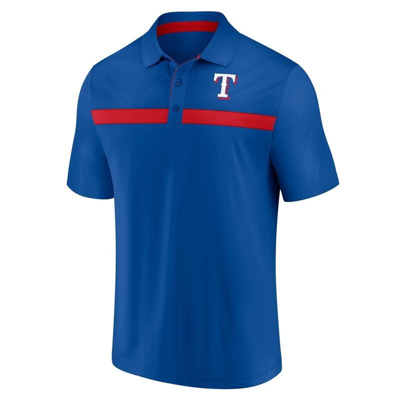 MLB Texas Rangers Men's Polo T-Shirt, 2 of 4