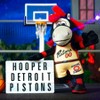 Bleacher Creatures Detroit Pistons Hooper 10" Mascot Plush Figure (City Edition 2024-25) - 2 of 4