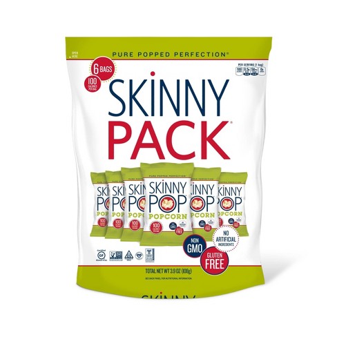 SkinnyPop Original Popcorn Skinny Pack - 6ct - 3.9oz - image 1 of 3