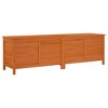 vidaXL Patio Storage Box Brown 78.1 in.x19.7 in.x22.2 in. Solid Wood Fir - 2 of 4