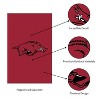 Evergreen NCAA University of Arkansas Applique House Flag 28 x 44 Inches Outdoor Decor for Homes and Gardens - 4 of 4