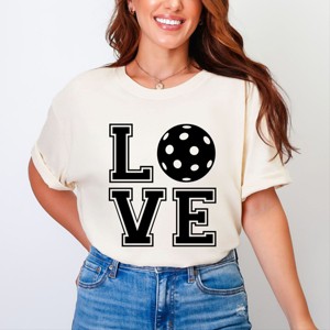 Simply Sage Market Pickleball Love Garment Dyed Tee - 1 of 4