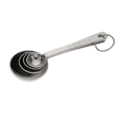 Stainless Steel Ergonomic Measuring Spoon Set, 4-Piece