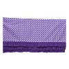 Bacati - MixNMatch Purple frills on bottom Crib/Toddler ruffles/skirt - 4 of 4