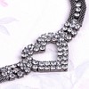 Anna-Kaci Women's Crystal Heart Accent Waist Chain Adjustable Belly Jewelry - Silver - 2 of 4