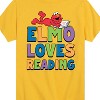 Boys' - Sesame Street - Elmo Loves Reading Short Sleeve Graphic T-Shirt - 2 of 4