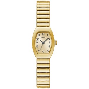 Caravelle designed by Bulova Ladies' Traditional Expansion Band 3-Hand Quartz Watch, Gold Tone Stainless Steel Style: 44L261 - 1 of 4