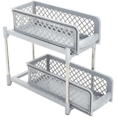 The Lakeside Collection 2-Tier Sliding Cabinet Baskets