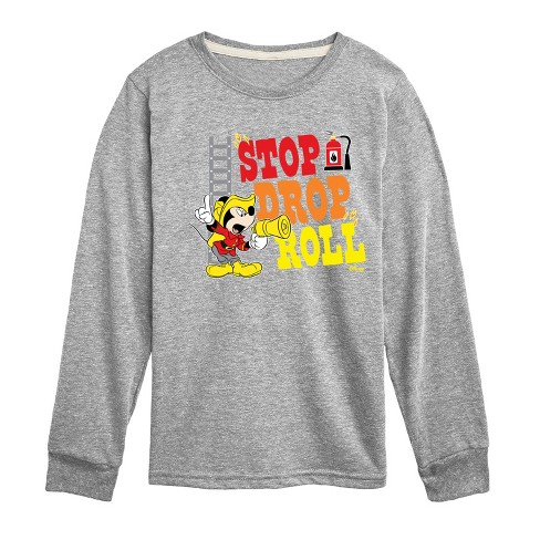 Boys' - Disney - Firefighter Mickey Long Sleeve Graphic T-Shirt - image 1 of 4