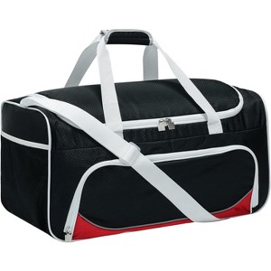 55L Large Durable Gym Duffle Bag for Men, Travel, Workout, Fitness, and Sport with Ventilated Compartments - 1 of 4