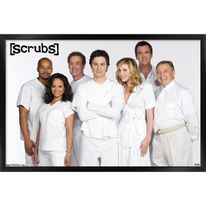 Trends International Scrubs - One Sheet Framed Wall Poster Prints - 1 of 4