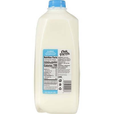 Oak Farms 1% Lowfat Milk - 0.5gal