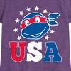 Girls' - Teenage Mutant Ninja Turtles - USA Raphael Fitted Short Sleeve Graphic T-Shirt - 2 of 4