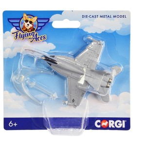 Boeing F/A-18 Super Hornet Fighter Aircraft "USAF" "Flying Aces" Series Diecast Model by Corgi - 1 of 3