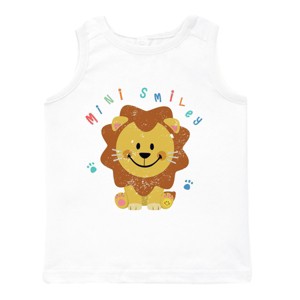 The Juniper Shop Mini Smiley Lion Paws Toddler Tank - 1 of 4