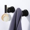 WOWOW Single Robe Hook in Stainless Steel 2 Pack - 2 of 4
