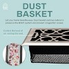 Home Intuition Victorian Floor Vent Cover 2X10 Inch with Mesh Cover Trap Heat and Air Walkable Metal Floor Vent for HVAC Duct, Satin Nickel - 2 of 4