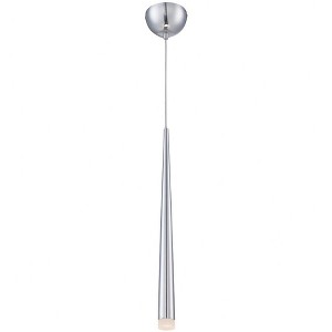 Eurofase Lighting Tassone 1 - Light Pendant in  Chrome - 1 of 2
