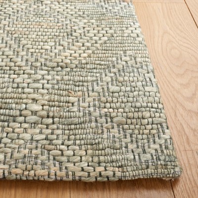 Marbella Handwoven Gray Rectangular Area Rug